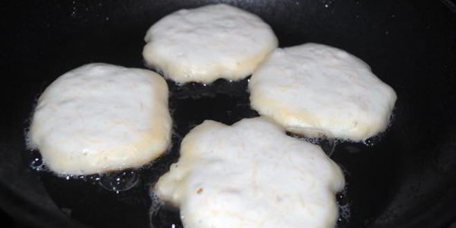 Рецепт сырные оладьи