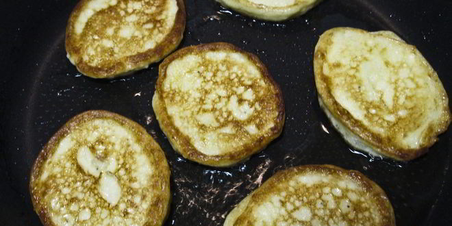 Рецепт творожно-банановые оладьи