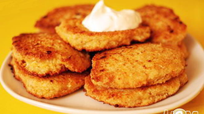 Рецепт Творожно-морковные оладьи