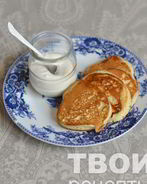 Творожно-ванильные оладьи