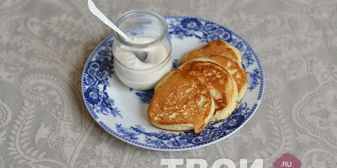 Рецепт творожно-ванильные оладьи