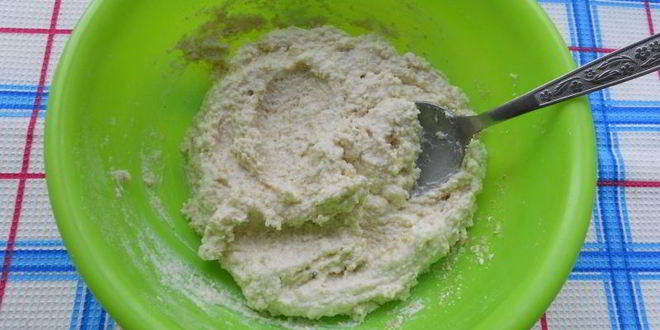 Рецепт творожные оладьи с овсянкой и бананом