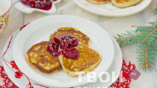 Рецепт Творожные оладьи