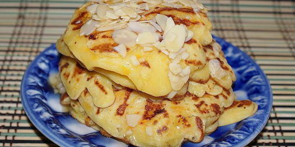 Как приготовить тыквенные оладьи с медовыми орехами