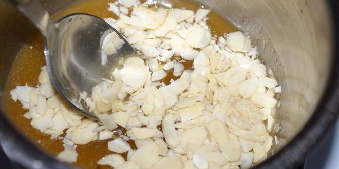 Рецепт тыквенные оладьи с медовыми орехами