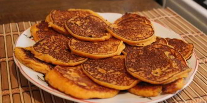 Рецепт тыквенные оладьи