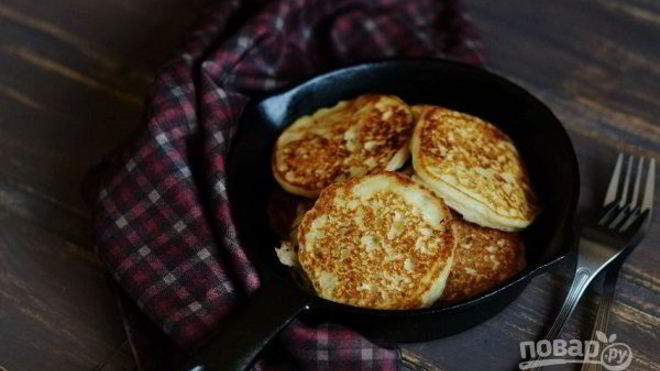 Рецепт Вкусные оладьи на воде