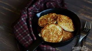 Рецепт Вкусные оладьи на воде