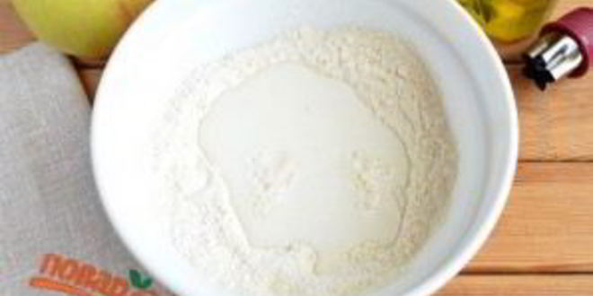 Рецепт яблочные оладьи звездочки