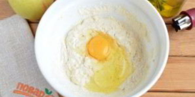 Рецепт яблочные оладьи звездочки