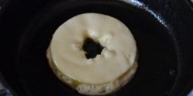 Рецепт яблочные оладьи звездочки