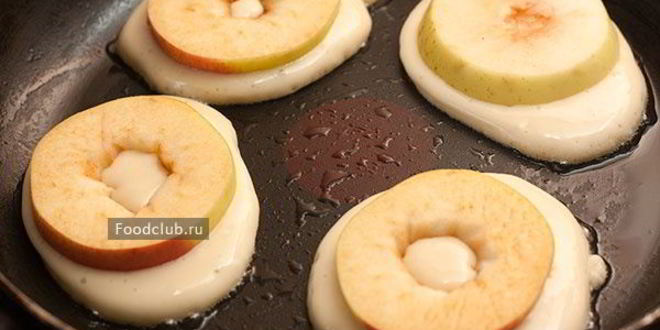 Рецепт яблочные оладьи
