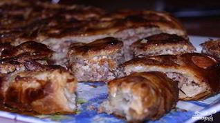 Рецепт Пахлава из слоеного теста