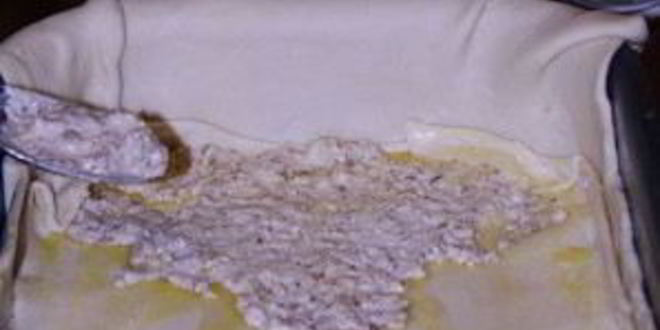 Рецепт пахлава из слоеного теста