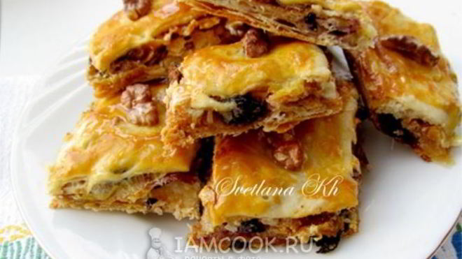 Рецепт Пахлава Медовая