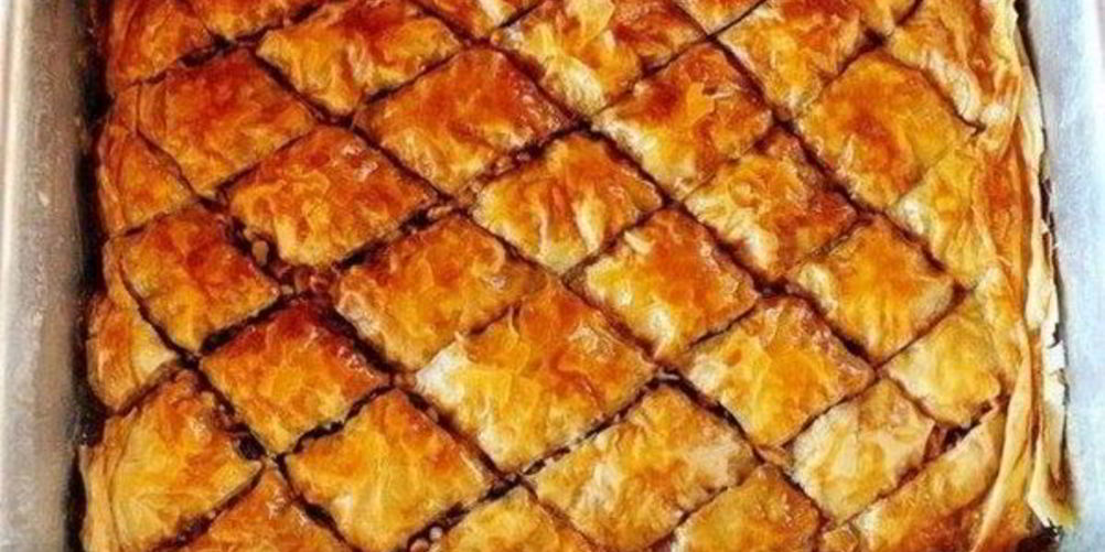 Как приготовить пахлава на слоеном тесте