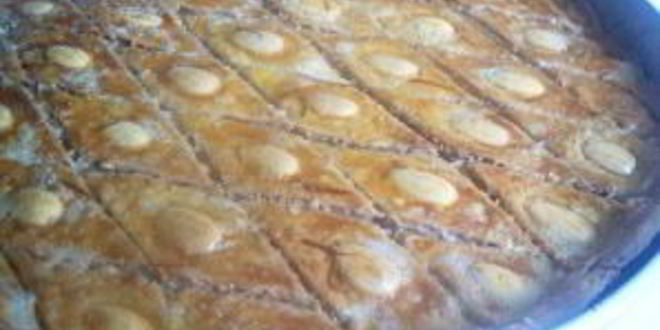 Рецепт пахлава с медом