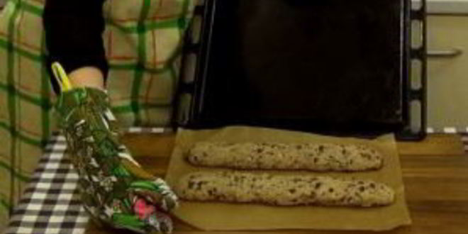 Рецепт бискотти с изюмом и шоколадом