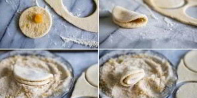 Рецепт детское творожное печенье