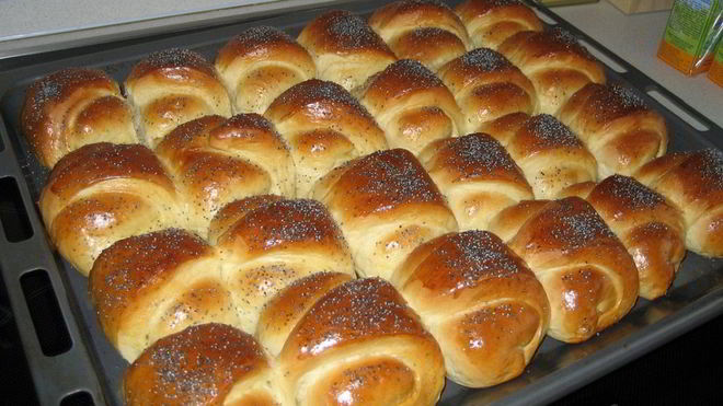 Рецепт Дрожжевые рогалики