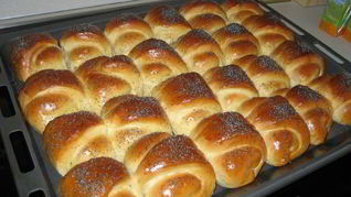 Рецепт Дрожжевые рогалики