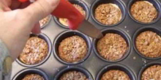 Рецепт двухслойное печенье с орехами