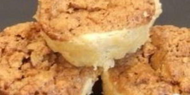 Рецепт двухслойное печенье с орехами