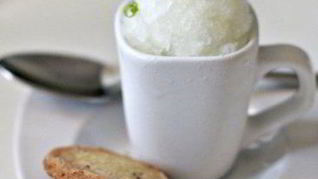 Рецепт Гранита из лайма с фисташковым печеньем