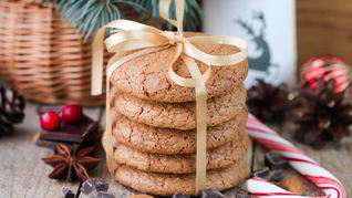 Рецепт Имбирное печенье с кленовым сиропом