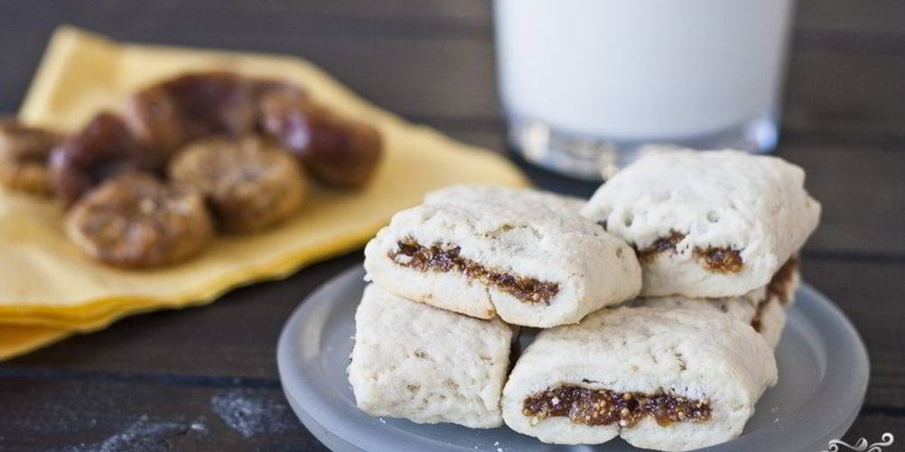 Как приготовить итальянское печенье с инжиром
