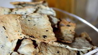 Рецепт Крекеры с оливками и розмарином