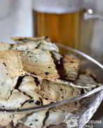 Крекеры с оливками и розмарином