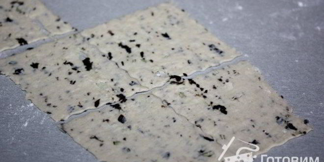 Рецепт крекеры с оливками и розмарином