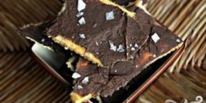 Рецепт крекеры с шоколадом и карамелью