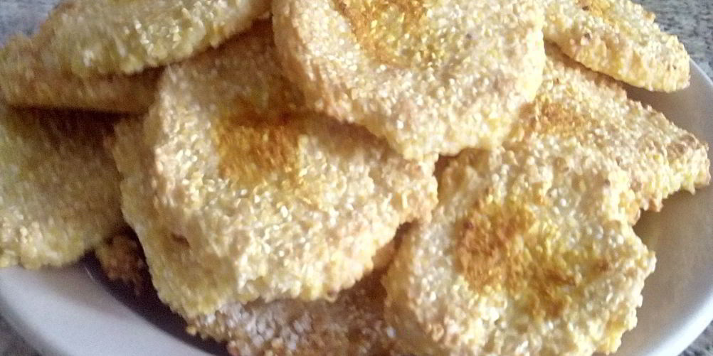 Рецепт кукурузное печенье с грецкими орехами