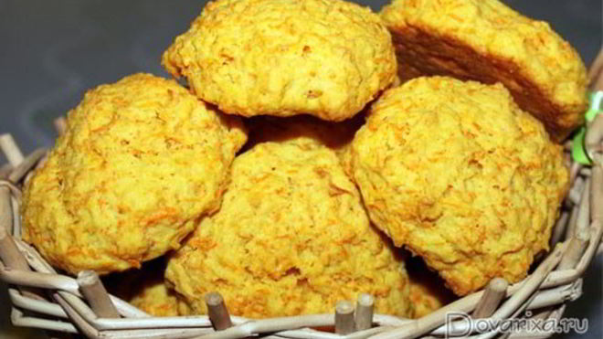 Рецепт Морковное печенье