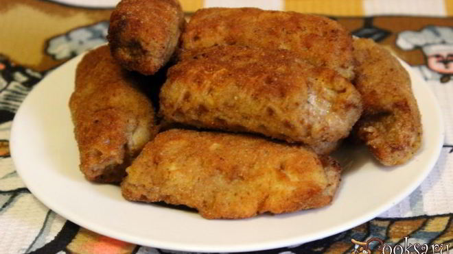 Рецепт Мясные рогалики