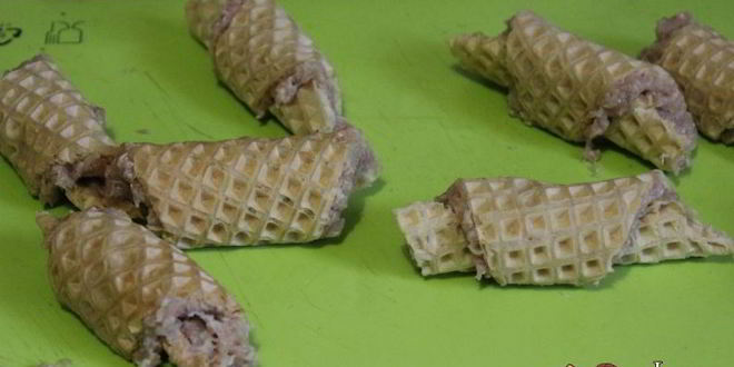 Рецепт мясные рогалики