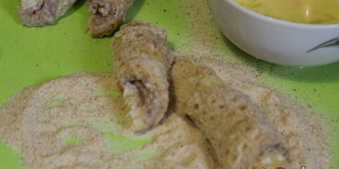Рецепт мясные рогалики