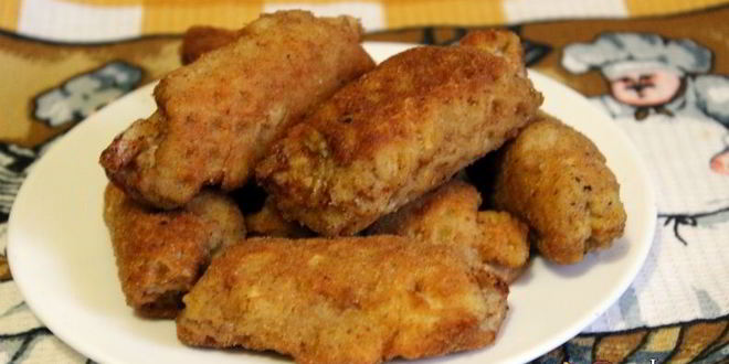 Рецепт мясные рогалики