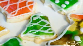 Рецепт Новогоднее печенье с глазурью