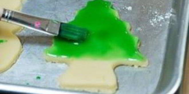 Рецепт новогоднее печенье с глазурью