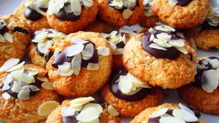 Рецепт Овсяно-кокосовое печенье