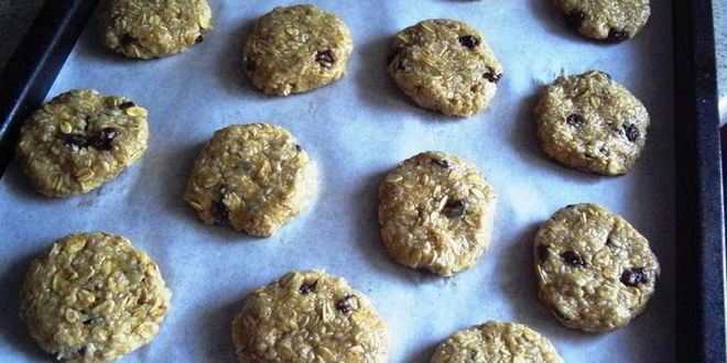 Рецепт овсяно-кокосовое печенье