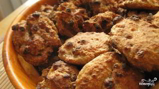 Рецепт Овсяное печенье без масла