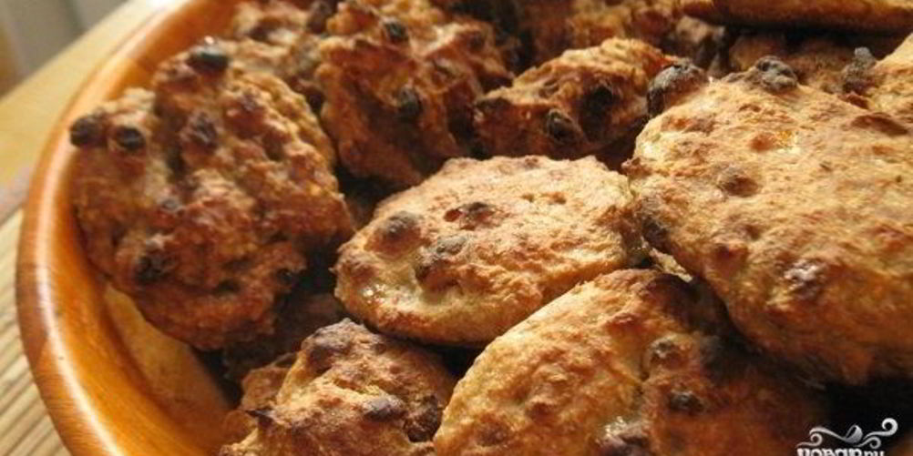 Как приготовить овсяное печенье без масла