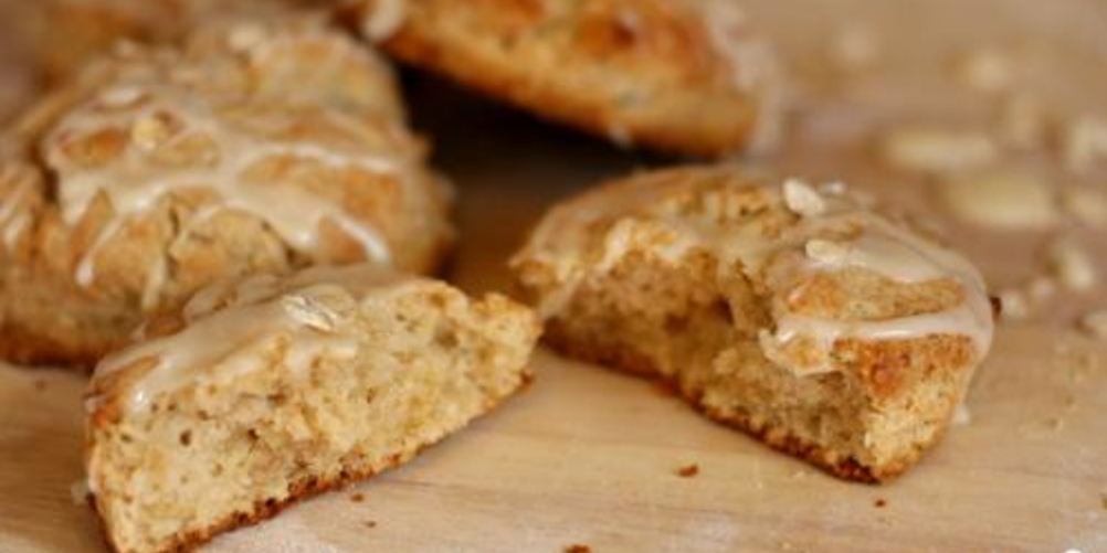 Рецепт овсяное печенье с творогом и яблоком