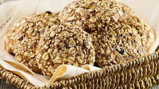 Рецепт Овсяное печенье с кунжутом