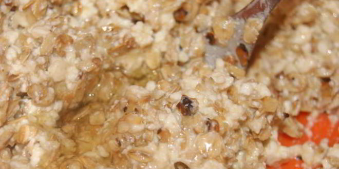 Рецепт овсяное печенье с творогом и яблоком