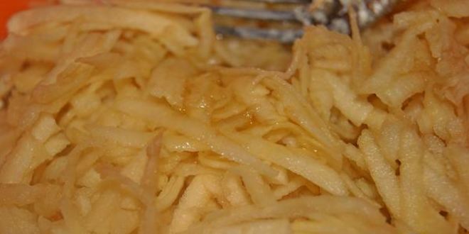 Рецепт овсяное печенье с творогом и яблоком